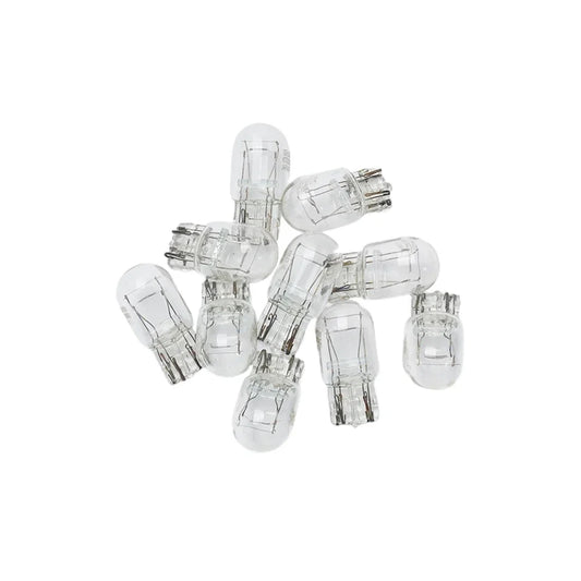 10PCS T20 7443 1891 21/5W Clear Glass Turn Signal Stop Brake Tail Light Bulbs Lights Turn Stop Signal Brake Tail Light Bulbs