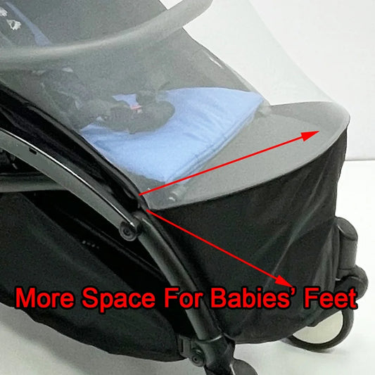 COLU KID® Baby Stroller Accessories Mosquito Net with Foot Pocket For Babyzen Yoyo 2 Yoyo2 Yoya Stroller