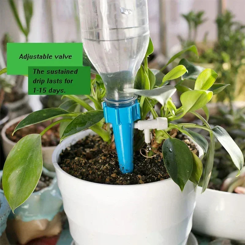 Adjustable Automatic Drip Irrigation System – Self Watering Device for Plants & Gardens