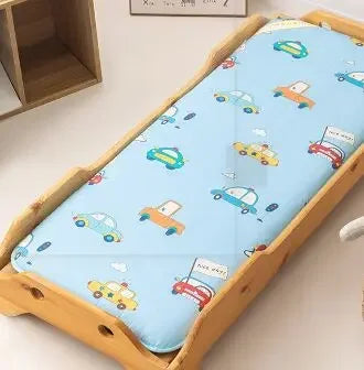 Thick Cotton Crib Mattress Pad – 120x60cm Baby Bed Cushion with Double-Sided Design