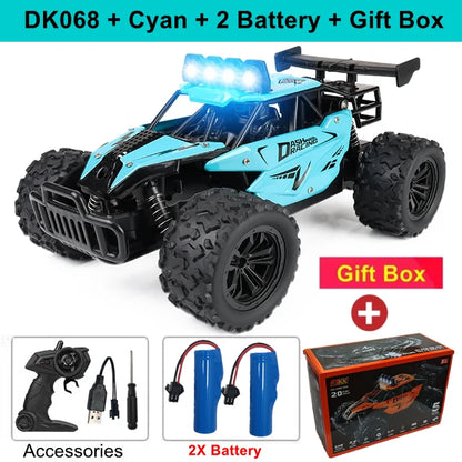 1:16 Scale Off-Road RC Car – 2.4G Remote Control Drift Truck for Kids & Boys