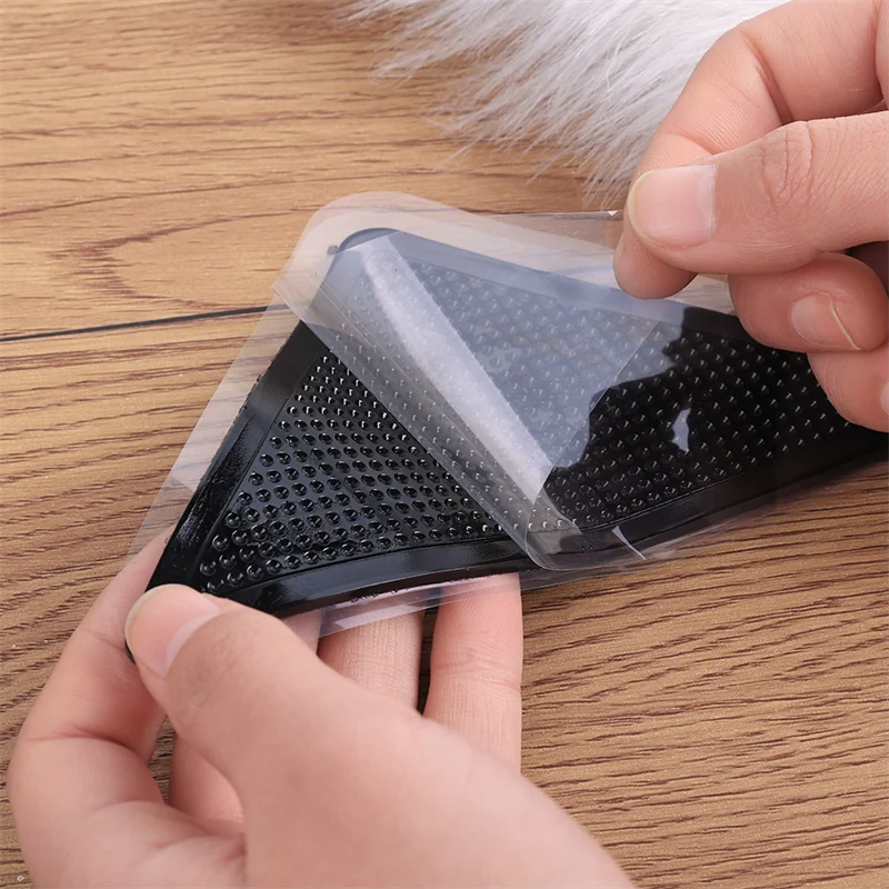 وسادات تثبيت السجاد المانعة للانزلاق والقابلة لإعادة الاستخدام - ملصقات سجاد مضادة للالتفاف، قابلة للغسل ومقاومة للغسل