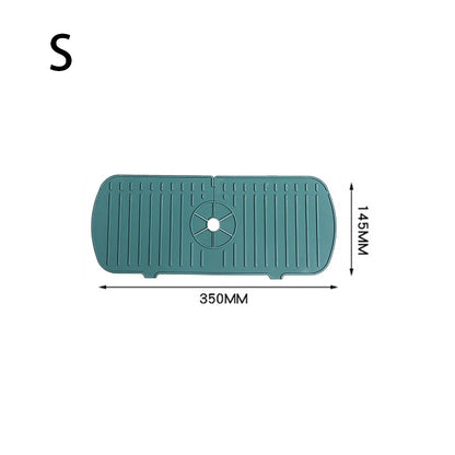 Silicone Faucet Drain Pad – Anti-Splash Non-Slip Kitchen & Bathroom Faucet Mat