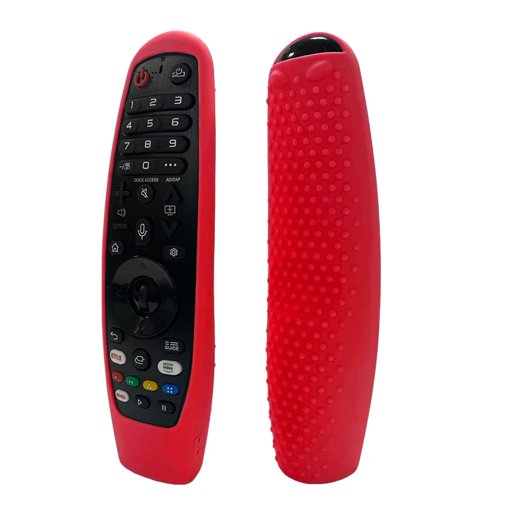 غطاء سيليكون لجهاز التحكم عن بعد السحري MRSVI – غطاء واقٍ لأجهزة التحكم عن بعد لأجهزة تلفزيون LG الذكية (MR600، MR650، MR20GA، إلخ).