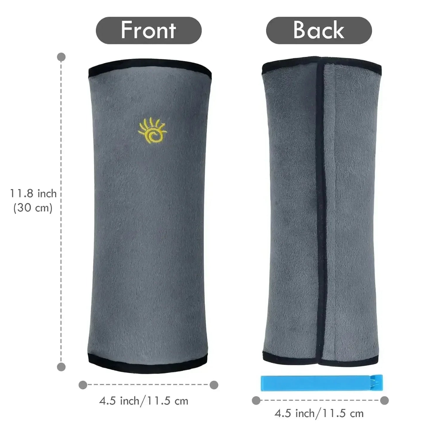 وسادة حزام أمان السيارة للأطفال – وسادة ناعمة بحزام للنوم في السيارة