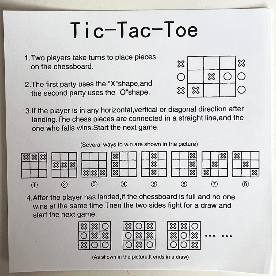 Montessori Wooden Mini Chess Game – Educational Puzzle Toy for Kids & Early Learning