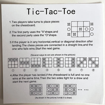 Montessori Wooden Mini Chess Game – Educational Puzzle Toy for Kids & Early Learning