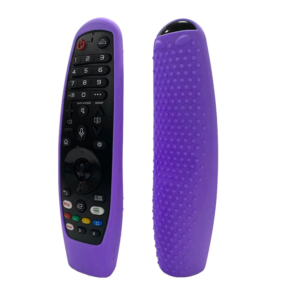 غطاء سيليكون لجهاز التحكم عن بعد السحري MRSVI – غطاء واقٍ لأجهزة التحكم عن بعد لأجهزة تلفزيون LG الذكية (MR600، MR650، MR20GA، إلخ).