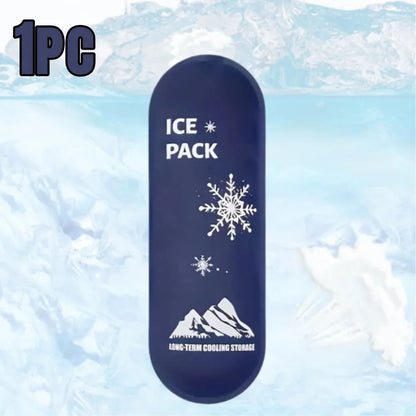 كيس ثلج جل الأنسولين (1/6 قطع) - كيس تبريد قابل لإعادة الاستخدام - شريط ثلج مبرد - عبوة ثلج عازلة للبرودة - لتسكين الألم وتخزين الأدوية 