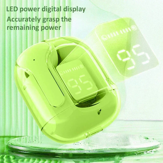 CY-T2 Wireless Mini Earbuds – Bluetooth 5.3 TWS Headset with LED Power Display