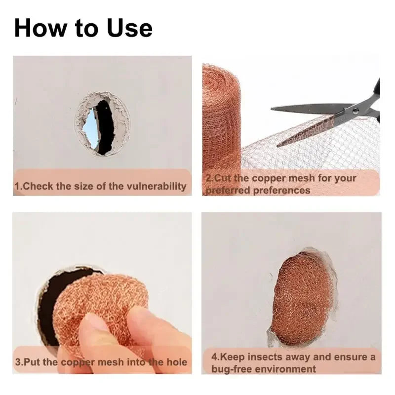 شبكة نحاسية مضادة للآفات، شبكة سلكية نحاسية مضادة للقواقع، شبكة حماية من الإشارات، شبكة سلكية نحاسية مضادة للقوارض، مستلزمات الحدائق النباتية المحمية بالأسلاك 