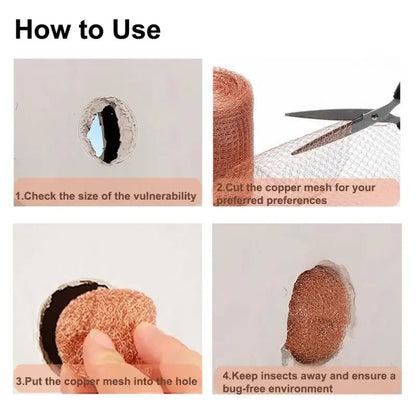 شبكة نحاسية مضادة للآفات، شبكة سلكية نحاسية مضادة للقواقع، شبكة حماية من الإشارات، شبكة سلكية نحاسية مضادة للقوارض، مستلزمات الحدائق النباتية المحمية بالأسلاك 