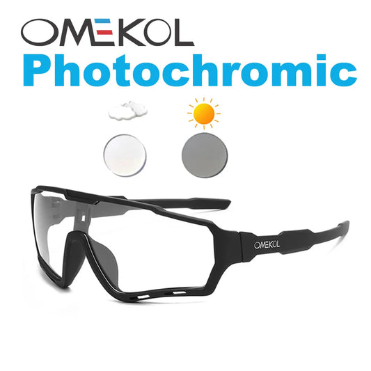 Brand New Photochromic MTB Bicycle Eyewear – Men & Women Cycling Sports Sunglasses