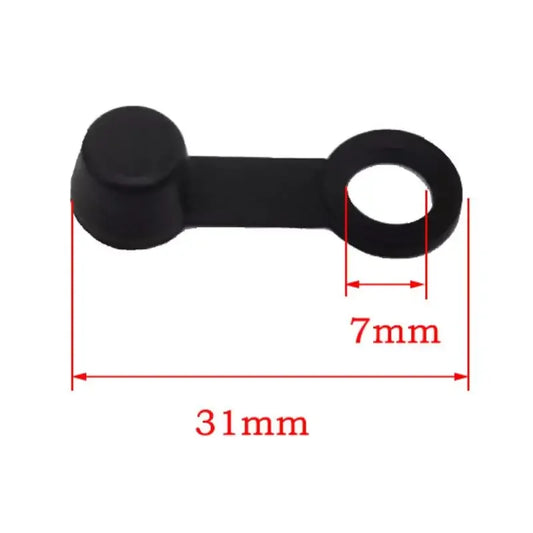 10Pcs Motorcycle Dust Cap Brake Bleed Nipple Cover Screw Cap Brake Caliper Cover Rubber Motorcycle Motorbike