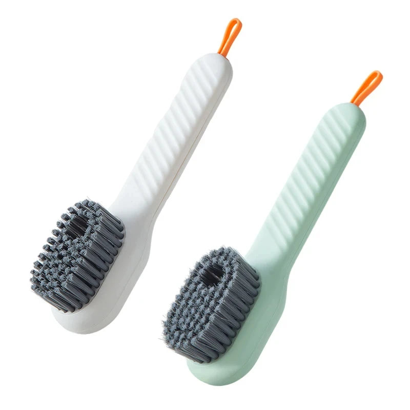 Fashion Multifunction Shoe Brush Soft Bristled Liquid Filled Up Wash Shoe Cleaning House Accessories Clean Kitchen Tools
