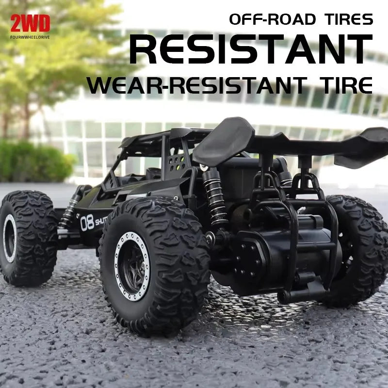 1:16 Scale Off-Road RC Car – 2.4G Remote Control Drift Truck for Kids & Boys