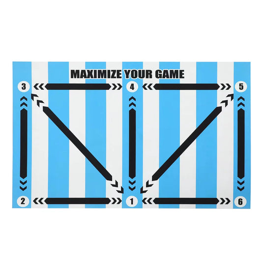 Thick Soccer Training Mat – 60x90cm Durable Non-Slip Foldable Mat for Indoor & Outdoor Use