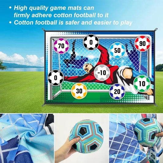 Soccer Game Mat Set – Indoor & Outdoor Multiplayer Competitive Football Training Toy for Kids