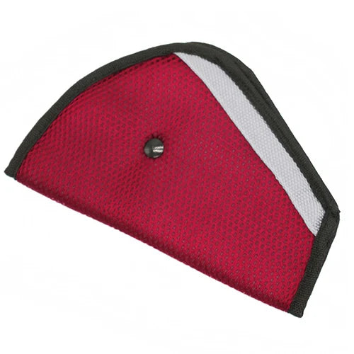 حامل تعديل حزام أمان مقعد الطفل – غطاء كتف وحزام أمان مضاد لضغط الرقبة للأطفال في السيارة، ومثبت حزام الأمان لسلامة الأطفال