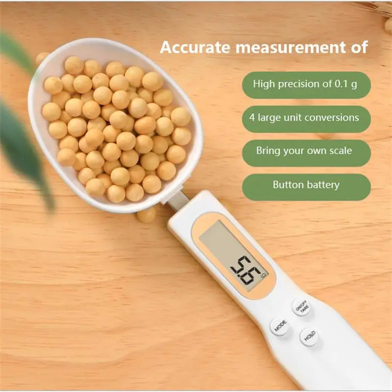 Electronic Measuring Spoon Kitchen Scale – Precision Digital Coffee & Baking Scale with LCD Display