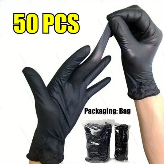 Disposable Nitrile Waterproof Gloves – Powder-Free Kitchen & Household Cleaning Gloves for Dishwashing & Pet Care