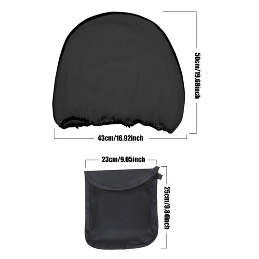 Baby Stroller Fly Net Toddler Stroller Fly Net Cover Fine Mesh Elastic Barrier with Storage Bag for Cradles Bassinets Car Seats