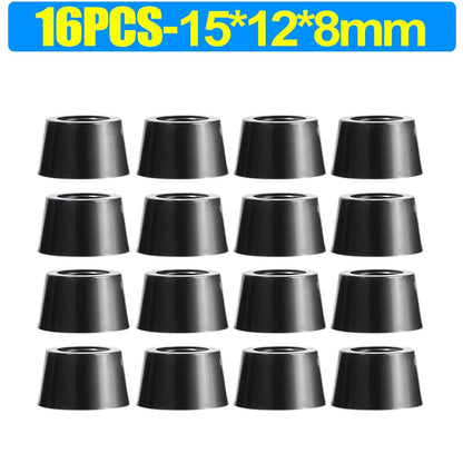 8/80 قطعة من وسادات مطاطية لحماية الأرضيات، مانعة للانزلاق، لحماية ألواح التقطيع والأثاث، وأغطية أرجل الطاولات والكراسي، وحصائر الأثاث. 