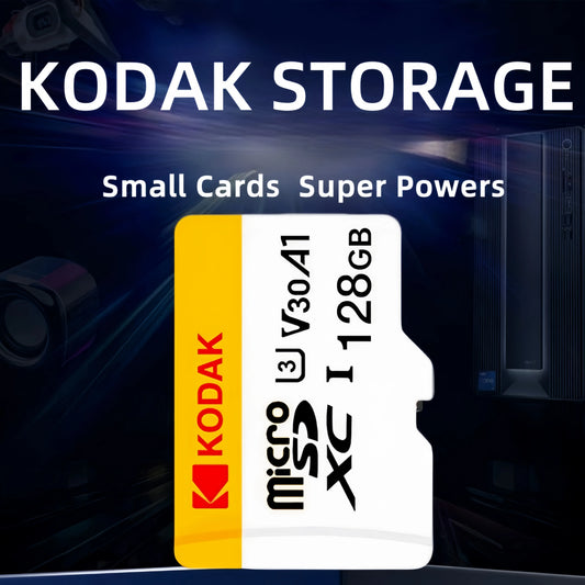 Kodak Original Micro SD Memory Card – 32GB, 64GB, 128GB, 256GB SD/TF Flash Memory Card for Mobile Phones, Cameras & Devices