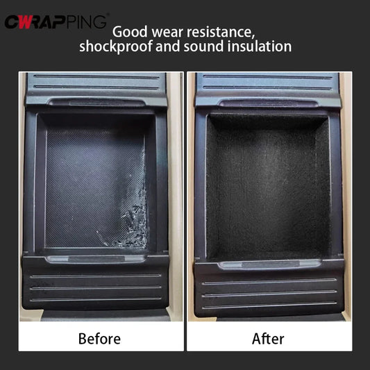 Car Lining Carpet Felt Cloth – Self-Adhesive Non-Woven Fabric High Temperature Resistant Felt for Car Repair & Home Use