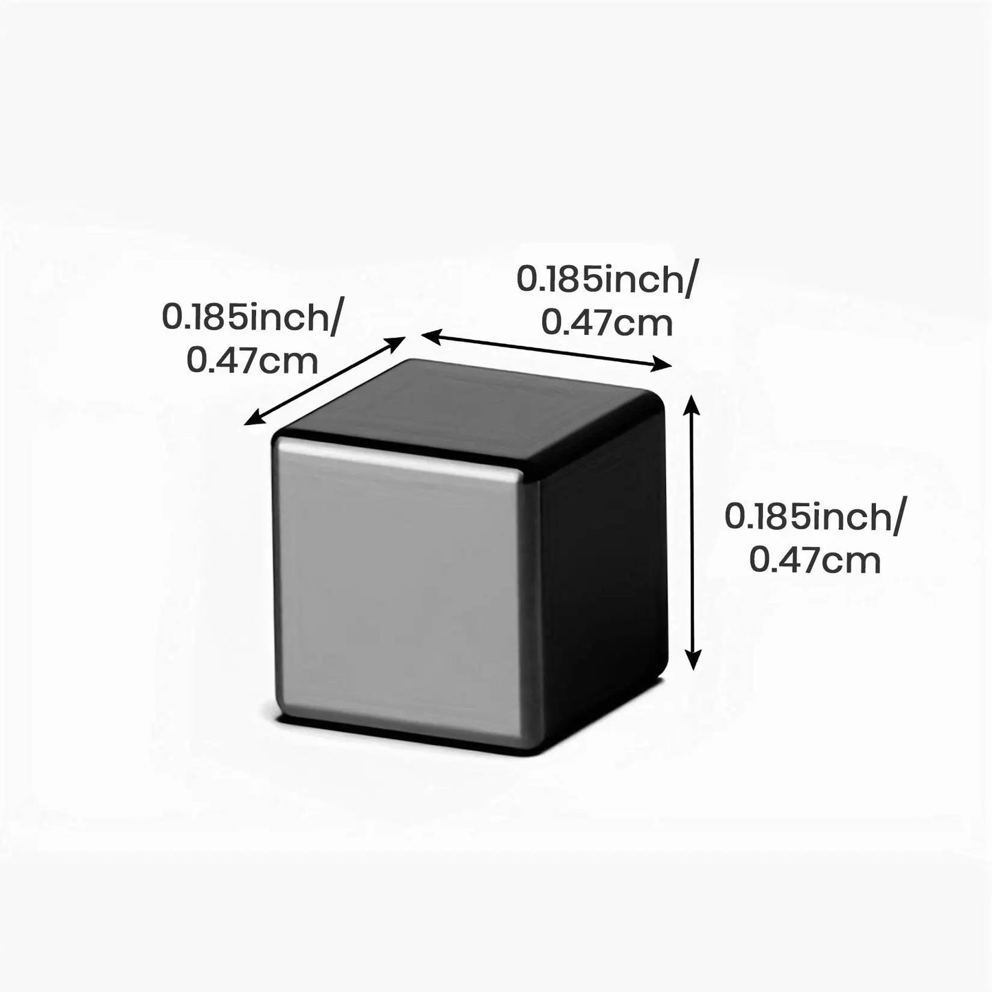 Square Magnets with Great Pull Force – Ideal for Fridge, Garage, Kitchen, Science Projects, Craft, Office & Easter Decor