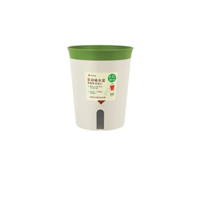 وعاء زراعة ذاتي الري، وعاء زهور بلاستيكي للزراعة المائية، ديكور مكتبي، وعاء زهور ذاتي الامتصاص، ديكور سطح المكتب، غرفة المعيشة 