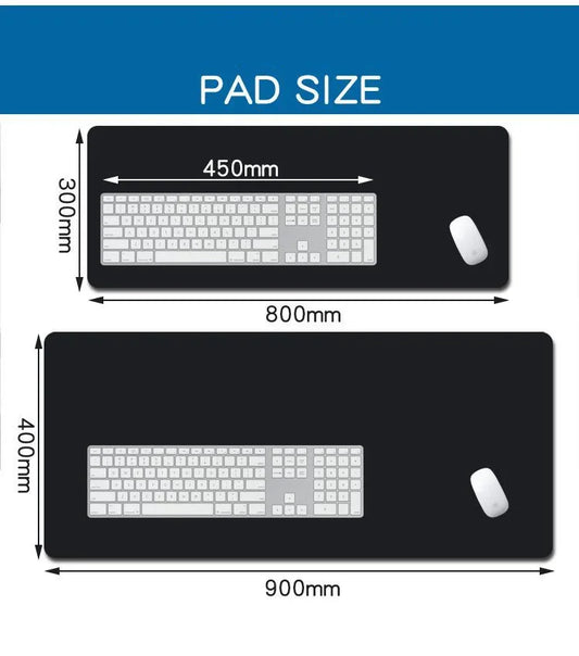 XL Gaming Mouse Pad – Large Mousepad Desk Mat for Keyboard & Laptop Setup | Non-Slip Computer Table Surface