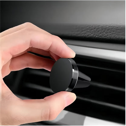 Magnetic car phone stand ventilation port installation is suitable for smartphones such as iPhone, Xiaomi, Samsung and LG
