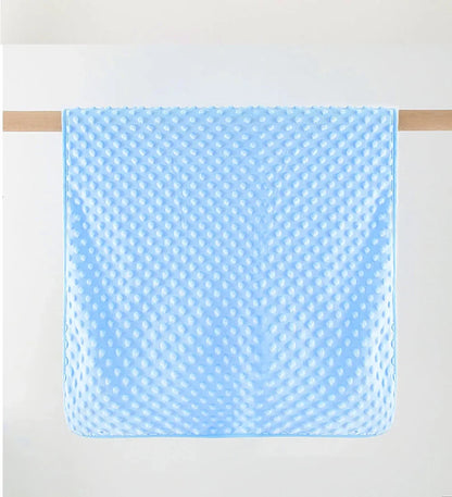 Baby Thermal Soft Fleece Blanket – Newborn Winter Swaddle Wrap Cotton Quilt