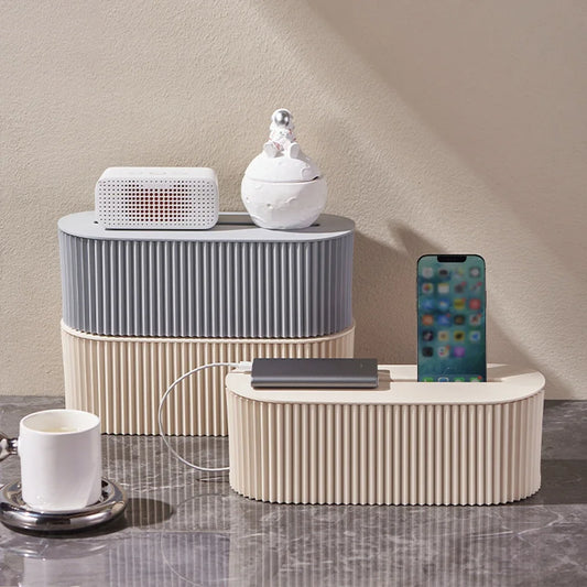 Multi-Functional Cable Organizer Box – Household Socket Board Storage for Home & Office