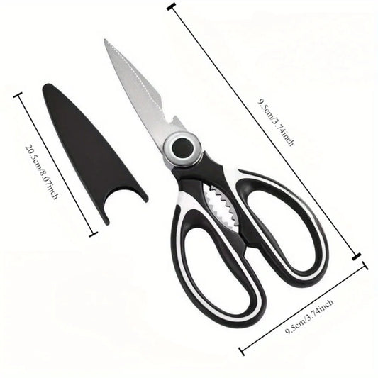 Multi-Purpose Food & Chicken Shears – Heavy-Duty Kitchen Shears for Chicken, Herbs, and General Use