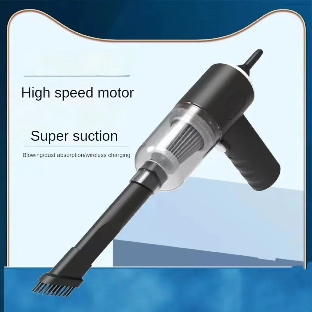 Portable Car Vacuum Cleaner – Wireless Handheld Pump for Car Interior, Household Cleaning & Dust Removal