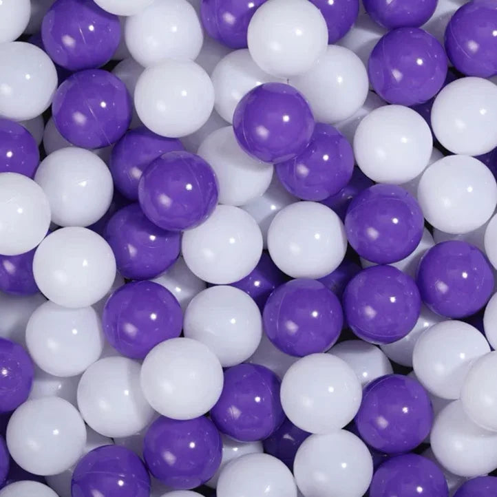 50pcs Colorful Love Star Ocean Balls – Eco-Friendly Plastic Balls for Baby Play Pits & Pools