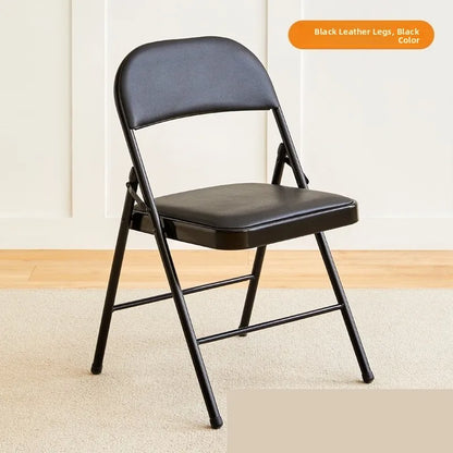 Portable Folding Chair – Simple Training Chair for Office, Dining, or Outdoor Use