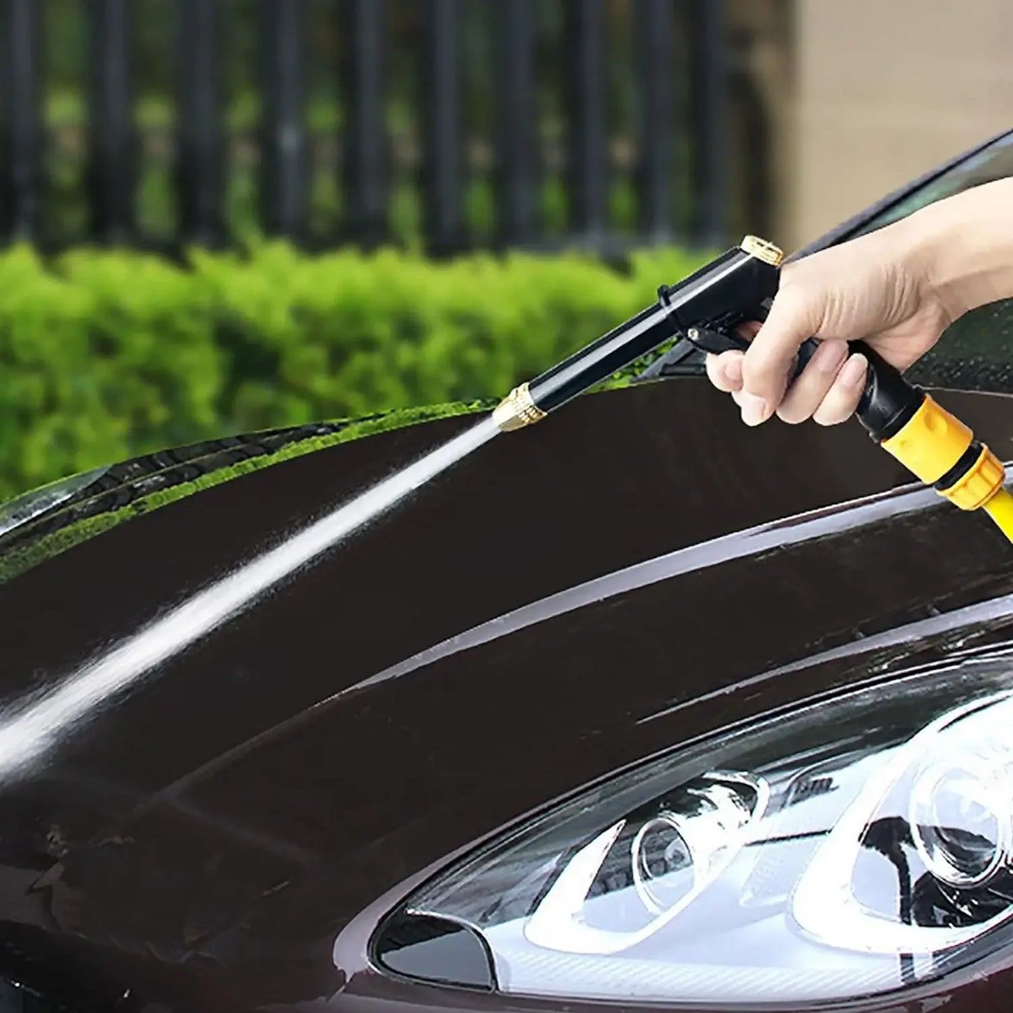 مسدس مياه عالي الضغط، بخاخ غسيل الحدائق، رشاش مياه للري والتنظيف