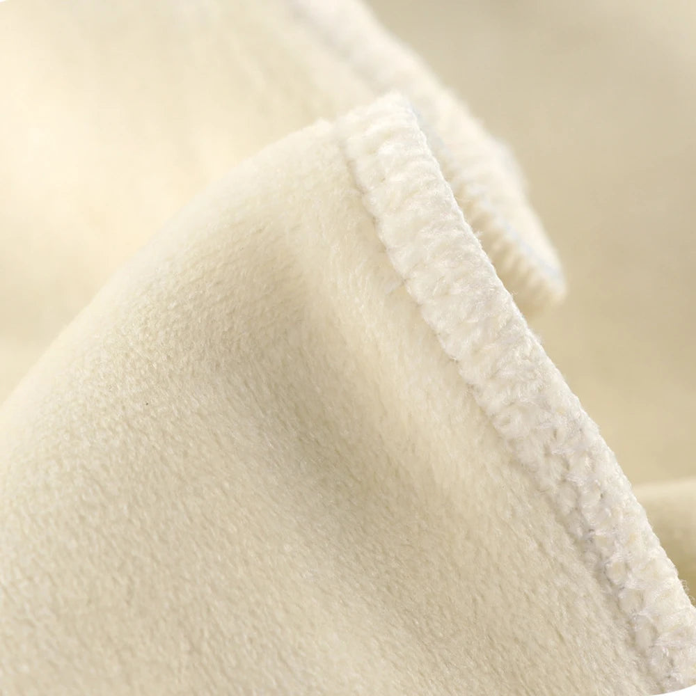 سترة شتوية مبطنة بالمخمل للأطفال - سترة دافئة سميكة للأولاد والبنات (9 أشهر - 7 سنوات)