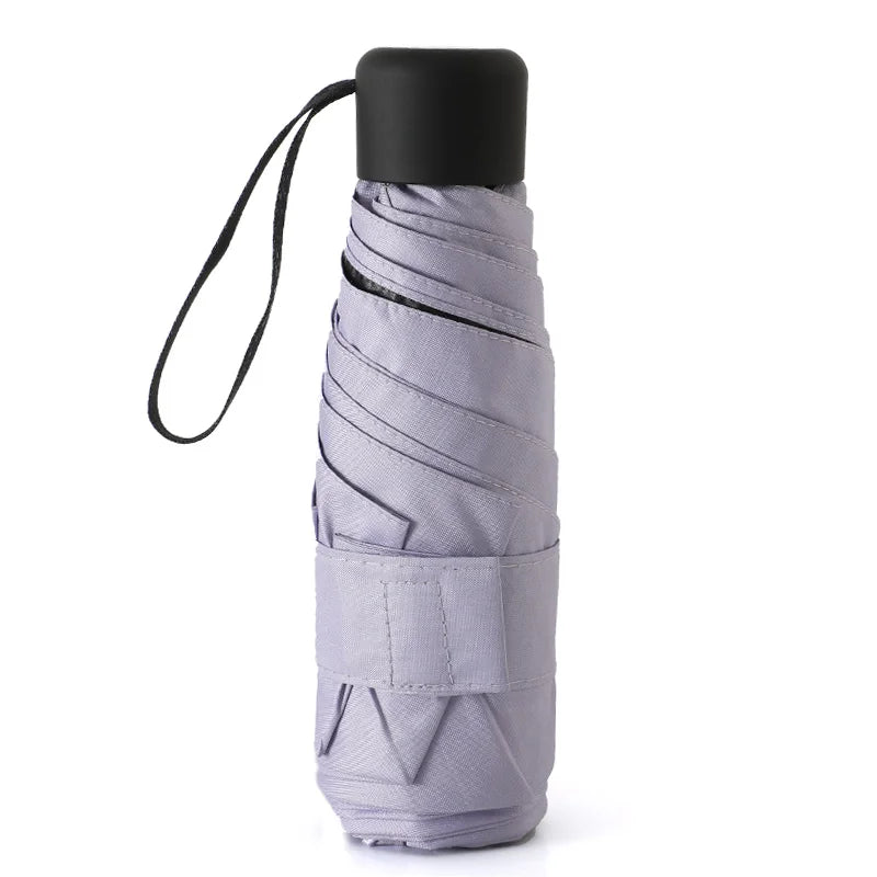 Ultralight Folding Pocket Umbrella – Compact Windproof Travel Umbrella for Women & Men