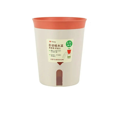 وعاء زراعة ذاتي الري، وعاء زهور بلاستيكي للزراعة المائية، ديكور مكتبي، وعاء زهور ذاتي الامتصاص، ديكور سطح المكتب، غرفة المعيشة 