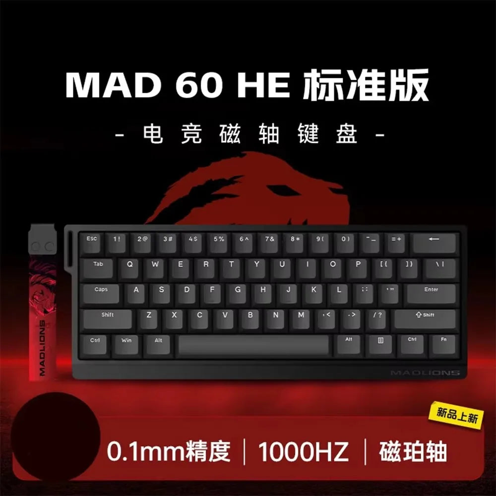 Madcatz Mad60/Mad68 HE Gaming Keyboard – 8K Magnetic Switch 60%/68% RGB Mechanical Keyboard with Rapid Trigger