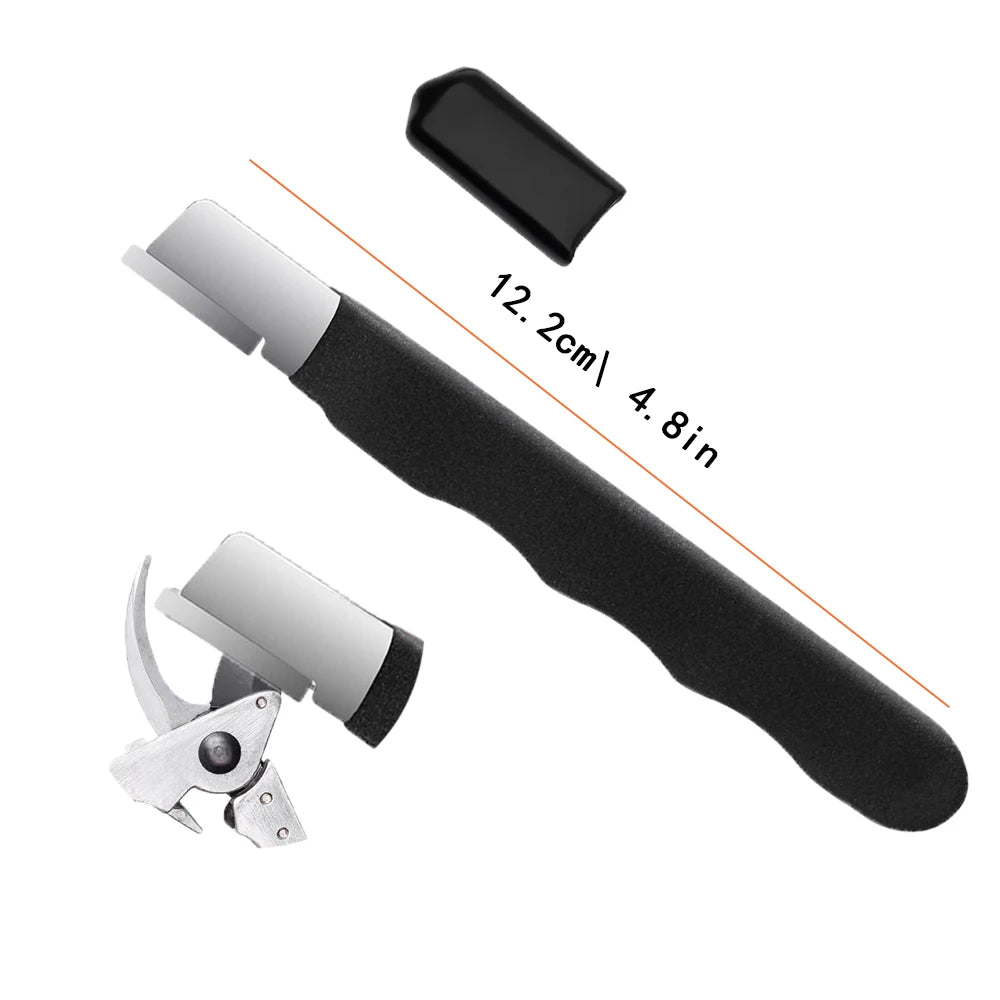 Handheld Knife Sharpener Professional Kitchen Knife Sharpener Quick Sharpen Scissors with Lid Stone Kitchen Tool For All Blades