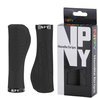 Lock-On Bicycle Handlebar Grips – Non-Slip Soft Rubber MTB Grips for 22.2mm Bars