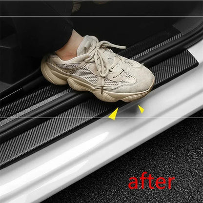 Car Carbon Fiber Sticker Tape for Car Interior 3D Auto Decor Decoration Universal Vinyl Wrap Roll Film Styling Stickers Decal