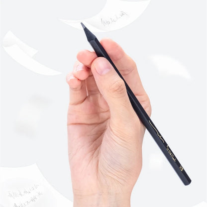 مجموعة أقلام رصاص جرافيت من الخشب الأسود - 10 أقلام رصاص للكتابة HB و2B للاستخدام المدرسي أو المكتبي