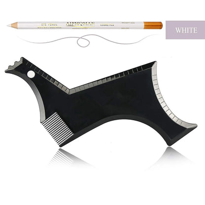 مشط تشكيل اللحية – قالب تصفيف اللحية المتكامل للرجال