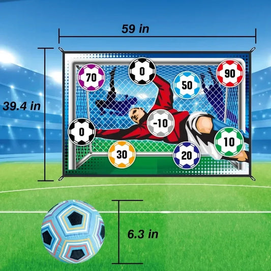 Soccer Game Mat Set – Indoor & Outdoor Multiplayer Competitive Football Training Toy for Kids
